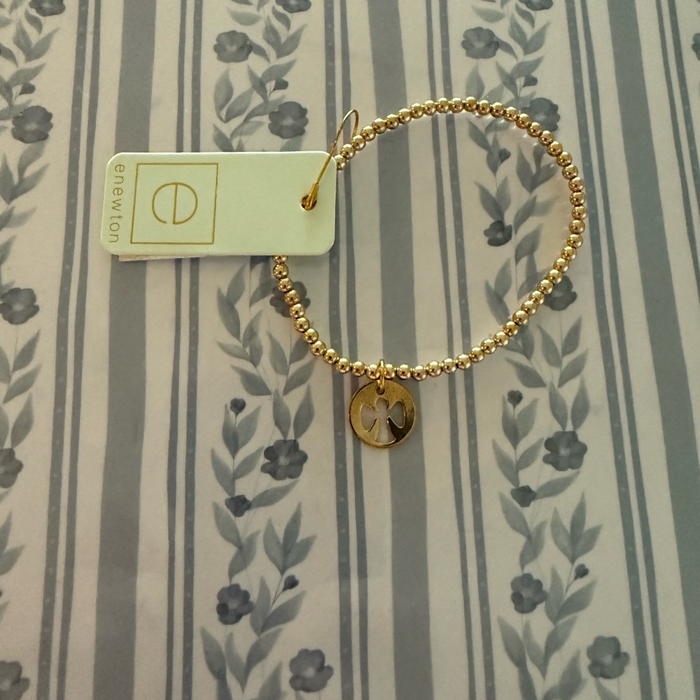 Elegant Gold Beaded Bracelet by enewton